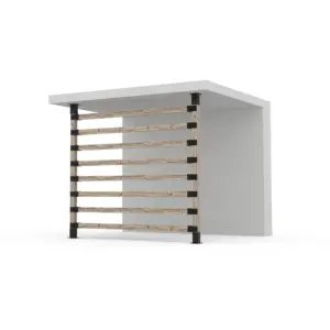 Duvardan Korkuluklu Pergola