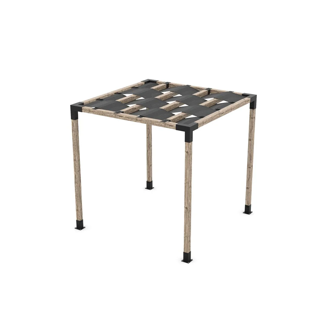 Tekli Dalgalı Gölgelikli Pergola