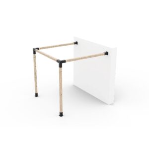 Tekli Duvardan Standart Pergola